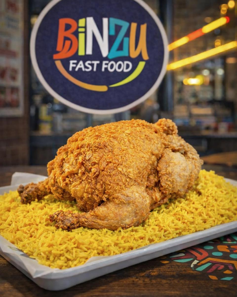 Binzu Fast Food Banner